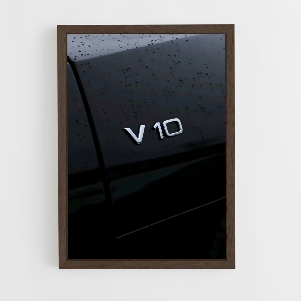 Poster V-Cross Noir – affiche Audi (vue 5)